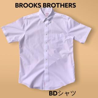 ブルックスブラザース(Brooks Brothers)のブルックスブラザーズ　BDシャツ　半袖シャツ　ホワイト　白(シャツ)