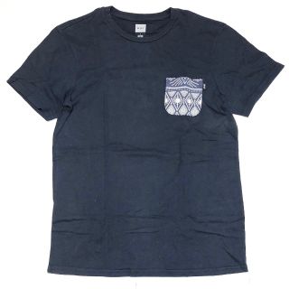 ハフ(HUF)のHUF ハフ Tシャツ M 限定 紺 ネイビー ポケットTシャツ SK8 スケー(Tシャツ/カットソー(半袖/袖なし))