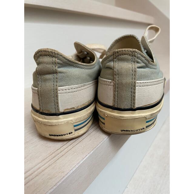 UNDERCOVER - undercover アンダーカバー スニーカー M 水色の UNDERCOVER - undercover アンダーカバー スニーカー M 水色の
