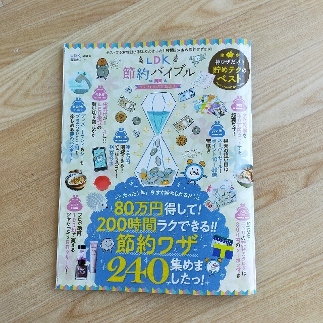 ＬＤＫ節約バイブル ８０万円得して！２００時間ラクできる！！節約ワザ２ エンタメ/ホビーの本(ビジネス/経済)の商品写真