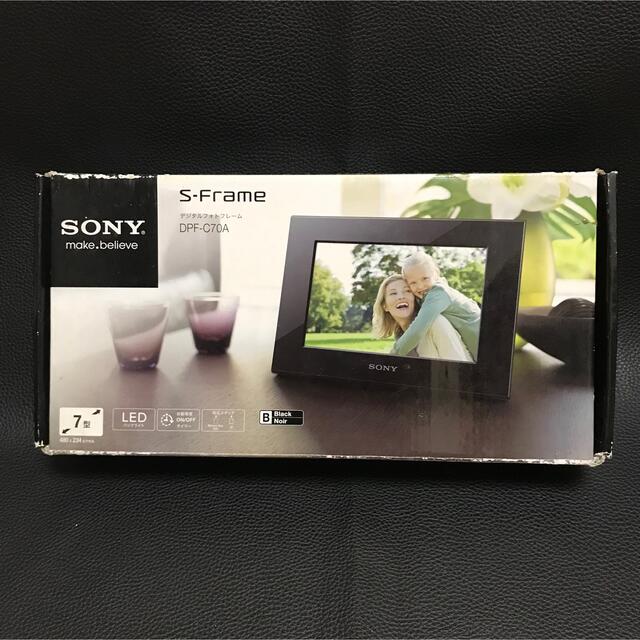 SONY(ソニー)の◆ソニー SONY S-Frame◆デジタルフォトフレーム【DPF-C70A】 インテリア/住まい/日用品のインテリア小物(フォトフレーム)の商品写真