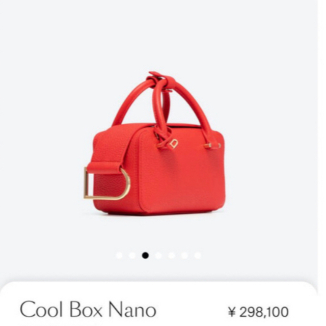 DELVAUX デルヴォー 未使用 クールボックスナノ ファイアー DELVAUX デルヴォー 未使用 クールボックスナノ ファイアー