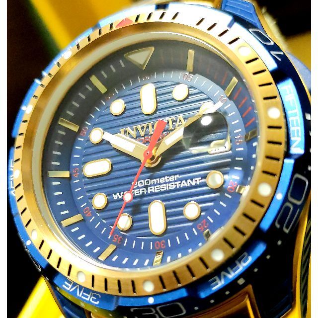 INVICTA - $1995 インビクタ 高級腕時計 ハイドロマックス ゴールド