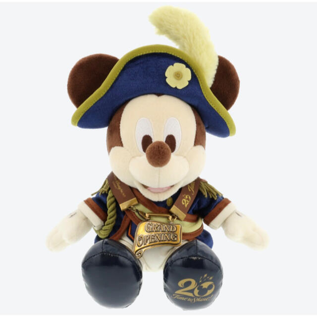 ディズニーシー　グランドオープニング　ぬいぐるみ　20周年グランドフィナーレ