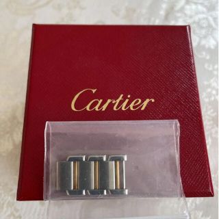 カルティエ(Cartier)のカルティエ タンクフランセーズコンビ、レディースの純正コマ　3コマ　新品未使用 (腕時計)