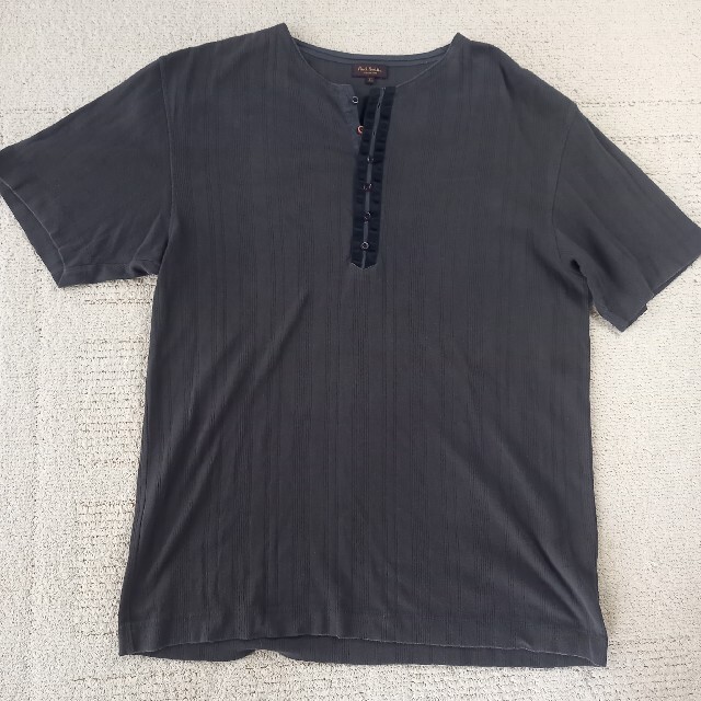 Paul Smith(ポールスミス)のPaul Smithポール・スミス ヘンリーネック 半袖Tシャツ アースカラー メンズのトップス(Tシャツ/カットソー(半袖/袖なし))の商品写真