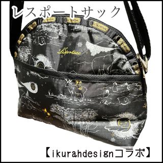 レスポートサック(LeSportsac)の限界値下げ【ほぼ未使用】レスポートサック コラボ ショルダーバッグ フラボア(ショルダーバッグ)