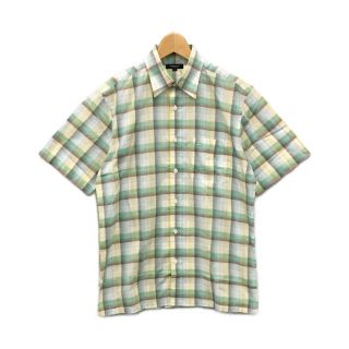 バーバリー(BURBERRY) シャツ(メンズ)（グリーン・カーキ/緑色系）の