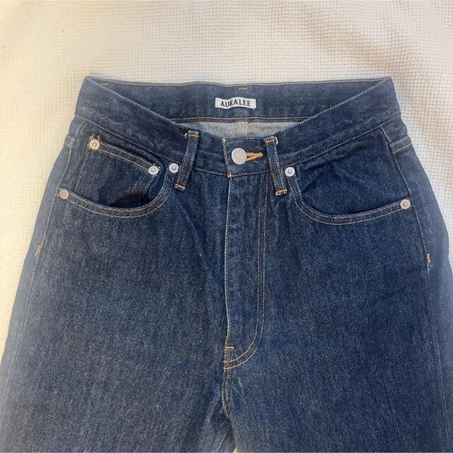 AURALEE(オーラリー)のmmmさま専用AURALEE hardtwist denim 5ポケット　パンツ レディースのパンツ(デニム/ジーンズ)の商品写真