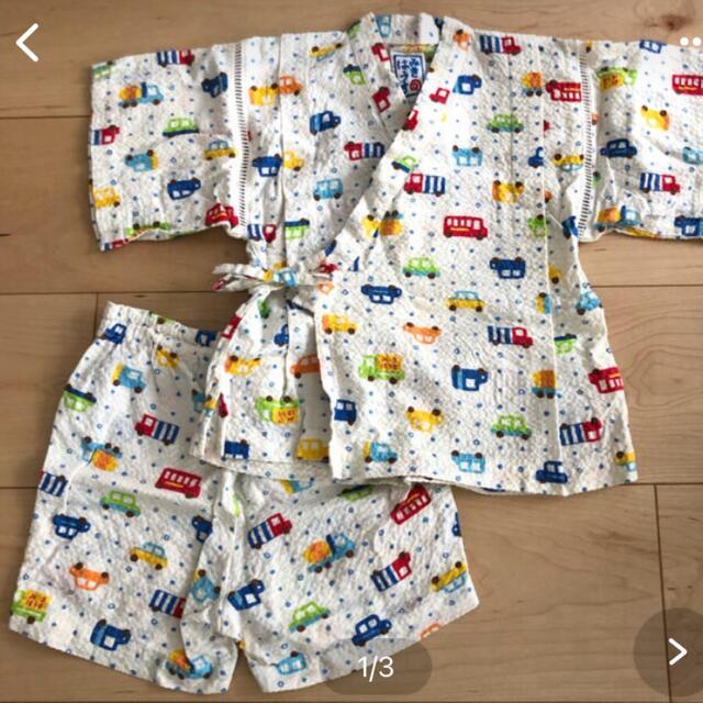 mikihouse(ミキハウス)のlala様専用⭐︎ミキハウス90甚平 キッズ/ベビー/マタニティのキッズ服男の子用(90cm~)(甚平/浴衣)の商品写真