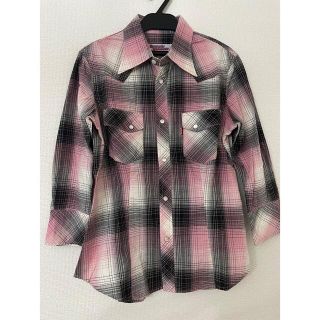 ヒステリックグラマー(HYSTERIC GLAMOUR)の未使用品　HYSTERIC GLAMOUR ヒステリックグラマー  七分袖シャツ(シャツ)