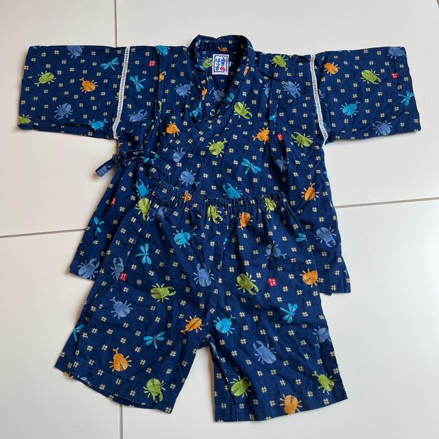 mikihouse(ミキハウス)のミキハウス  甚平　110 キッズ/ベビー/マタニティのキッズ服男の子用(90cm~)(甚平/浴衣)の商品写真