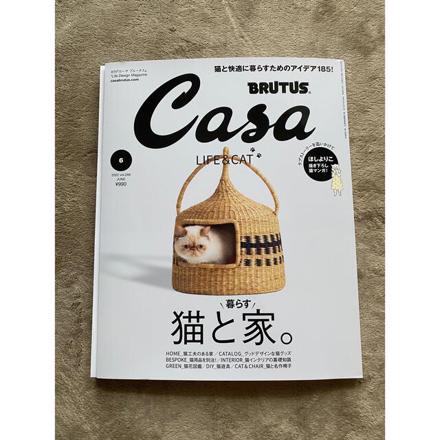 マガジンハウス(マガジンハウス)の「Casa BRUTUS (カーサ・ブルータス) 2022年 06月号」 エンタメ/ホビーの雑誌(生活/健康)の商品写真