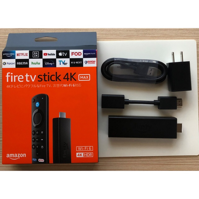 Fire TV Stick 4K Max (中古) リモコンなし スマホ/家電/カメラのテレビ/映像機器(その他)の商品写真