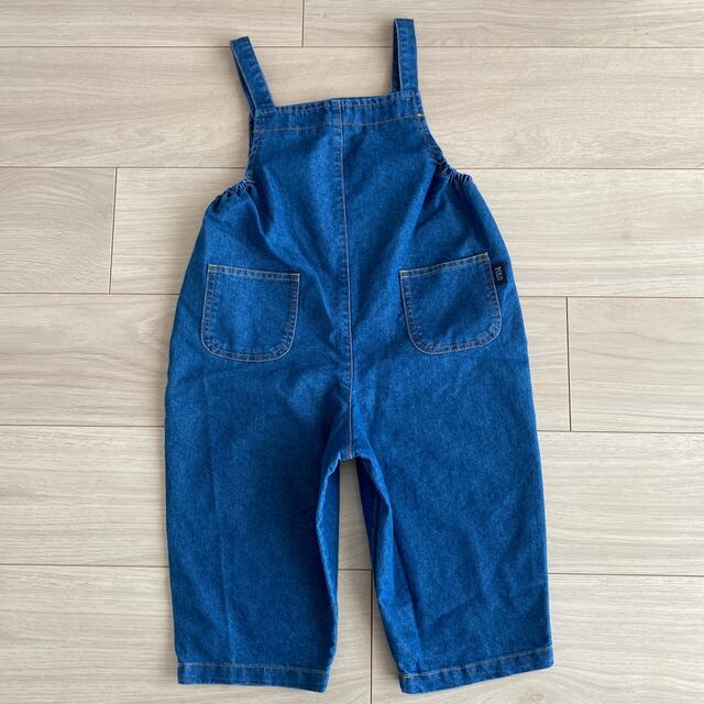 しまむら(シマムラ)のPOLO baby デニム サロペット 100cm キッズ/ベビー/マタニティのキッズ服男の子用(90cm~)(パンツ/スパッツ)の商品写真