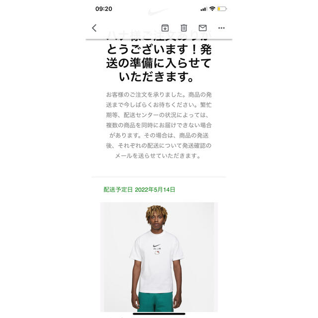 NIKE(ナイキ)のNike x hello kitty Tシャツ　メンズ　M メンズのトップス(Tシャツ/カットソー(半袖/袖なし))の商品写真