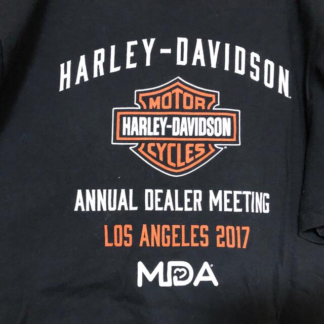 Harley Davidson(ハーレーダビッドソン)のハーレーダビッドソン】USA製　半袖Tシャツ　総柄　アニマル柄　ロスアンゼルス。 レディースのトップス(Tシャツ(半袖/袖なし))の商品写真