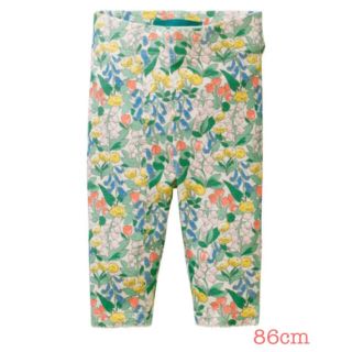 ボーデン(Boden)のmini boden ♡ グリーンフラワー パンツ レギンス(パンツ/スパッツ)