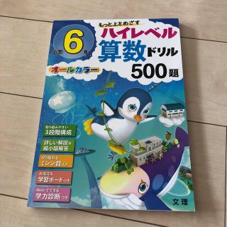 小学６年ハイレベル算数ドリル５００題 もっと上をめざす、小学6年の計算(語学/参考書)