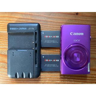 キヤノン(Canon)のCanon デジタルカメラ IXY 430F パープル Wi-Fi対応(コンパクトデジタルカメラ)