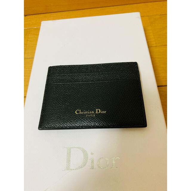 Christian Dior - ほぼ未使用 Christian Dior カードケースの Christian Dior - ほぼ未使用 Christian Dior カードケースの