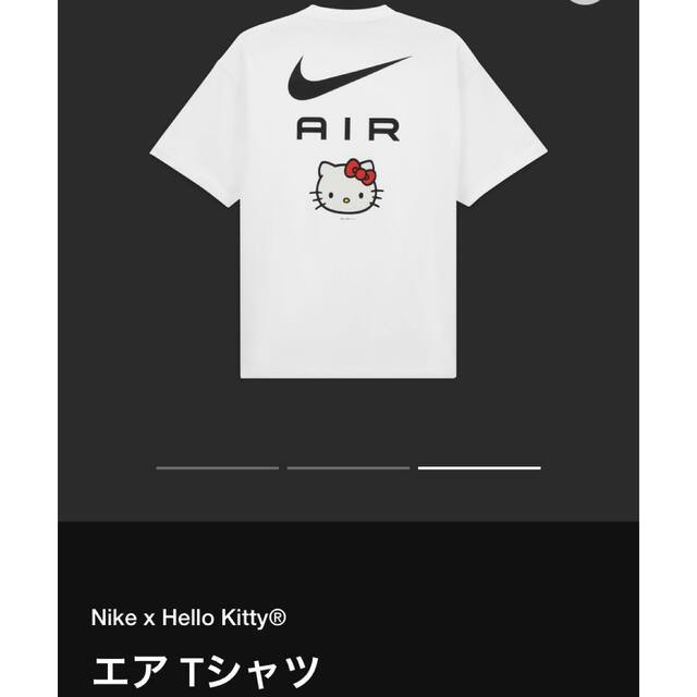 NIKE ｘHellokitty エアTシャツ