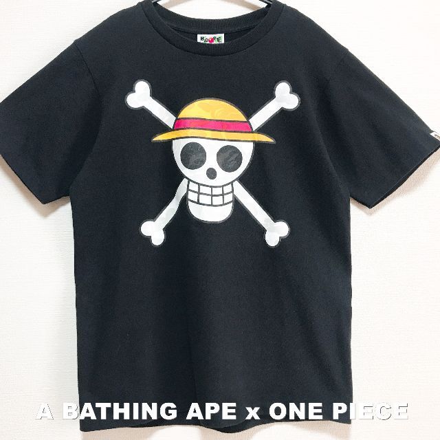 【A BATHING APERxONE PIECE】ワンピースコラボ Tシャツ | フリマアプリ ラクマ