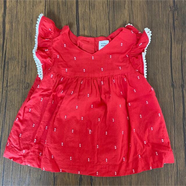 babyGAP(ベビーギャップ)のbabyGAP ベビー　ギャップ　ワンピース　夏　セット　70 キッズ/ベビー/マタニティのベビー服(~85cm)(ワンピース)の商品写真