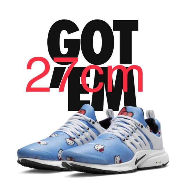 Hello Kitty®︎ × Nike Air Presto 27.0cm 【全品送料無料】 ahq.com.mx