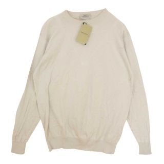 ジョンスメドレー(JOHN SMEDLEY)のジョンスメドレー イギリス製 コットン ニット CLOUD【美品】【中古】(ニット/セーター)