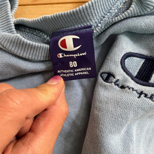 Champion(チャンピオン)のロンパース2点セット キッズ/ベビー/マタニティのベビー服(~85cm)(ロンパース)の商品写真