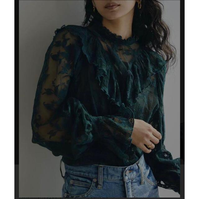 名古屋限定✨‼️AMERI❤️LADY UNUSUAL LACE BLOUSE | フリマアプリ ラクマ