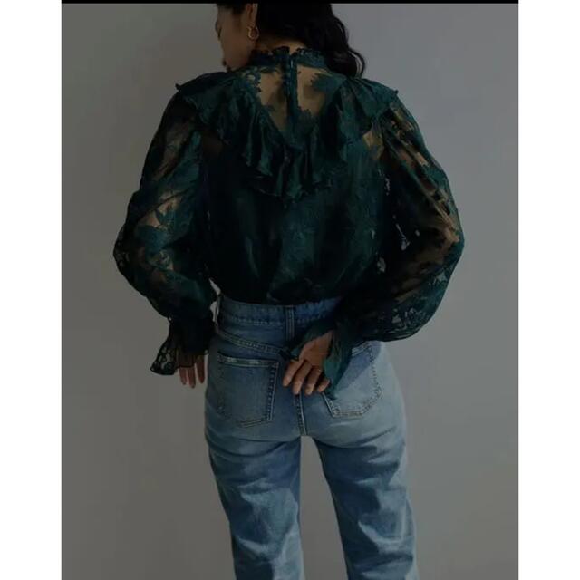 名古屋限定✨‼️AMERI❤️LADY UNUSUAL LACE BLOUSE