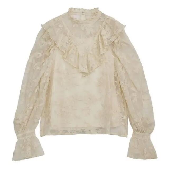 レディース名古屋限定✨‼️❤️AMERI❤️LADY UNUSUAL LACE BLOUSE