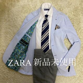 ザラ(ZARA)のZARA  L〜LL位　テーラードジャケット　ビジネス　ビジカジ　ジャケパン(テーラードジャケット)