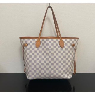 ルイヴィトン(LOUIS VUITTON)のルイ・ヴィトン LOUIS VUITTON ダミエ トートバッグ レザーホワイト(トートバッグ)