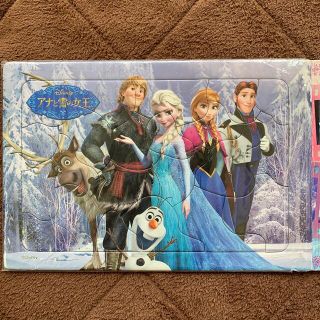 アナトユキノジョオウ(アナと雪の女王)の［中古］「アナと雪の女王」パノラマパズル(知育玩具)