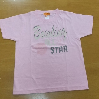 新品未使用   ピンクプリント半袖Tシャツ130(Tシャツ/カットソー)