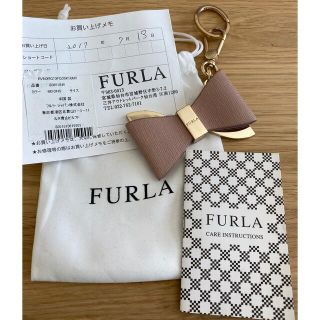 フルラ(Furla)の♡フルラ　キーホルダー　リボン　ピンク♡(キーホルダー)