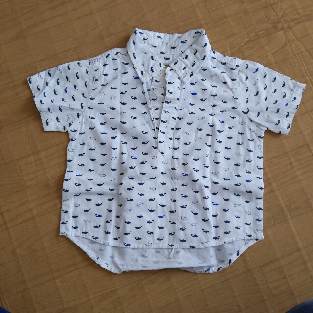 SHIPS(シップス)の半袖　シャツ　90 キッズ/ベビー/マタニティのキッズ服男の子用(90cm~)(Tシャツ/カットソー)の商品写真