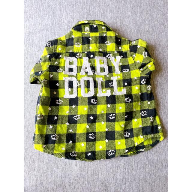 BABYDOLL(ベビードール)のブロックシャツ キッズ/ベビー/マタニティのキッズ服男の子用(90cm~)(Tシャツ/カットソー)の商品写真