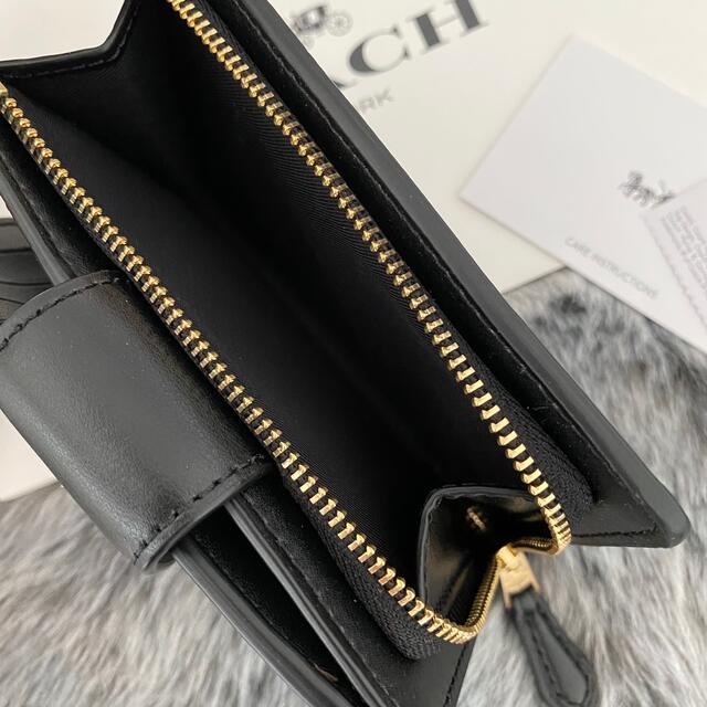 新品☆COACH(コーチ)ライトブラウン シグネチャー  レザー  折り財布