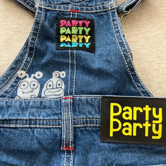 PARTYPARTY(パーティーパーティー)のparty party オーバーオール キッズ/ベビー/マタニティのベビー服(~85cm)(パンツ)の商品写真