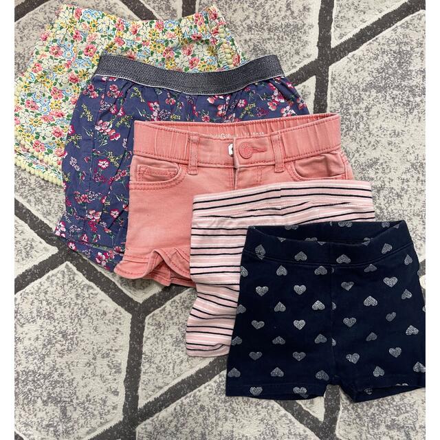 babyGAP(ベビーギャップ)のbaby GAP ショートパンツ　5点セット キッズ/ベビー/マタニティのベビー服(~85cm)(パンツ)の商品写真