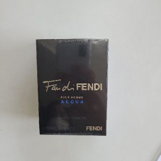 フェンディ(FENDI)の新品未開封FENDIファンディフェンディプールオムアクアオーデトワレ50ml(香水(女性用))