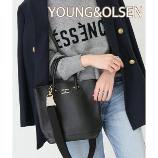 ヤングアンドオルセン(YOUNG&OLSEN)のYOUNG＆OLSEN  EMBOSSEDLEATHER HAVERSACK S(トートバッグ)