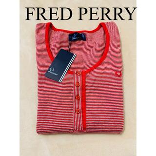 フレッドペリー(FRED PERRY)の新品　 FRED PERRY フレッドペリー　ボーダー　トップス　人気　完売(Tシャツ(長袖/七分))