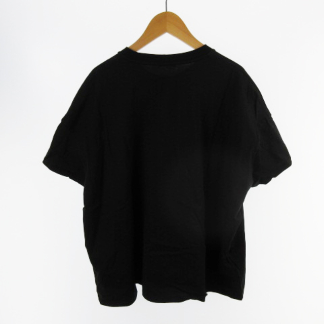 MONCLER(モンクレール)のモンクレール Tシャツ 半袖 デカロゴ プリント ブラック L 21SS メンズのトップス(Tシャツ/カットソー(半袖/袖なし))の商品写真