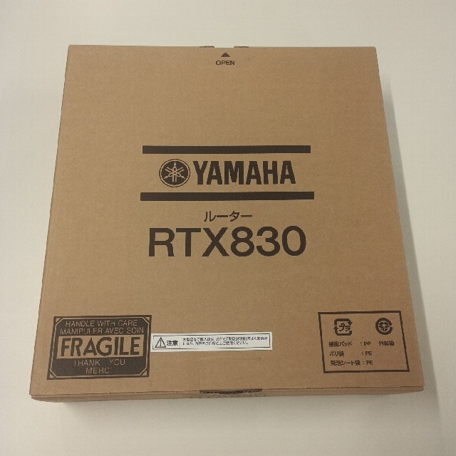 新品YAMAHA VPNルーター RTX830PC周辺機器