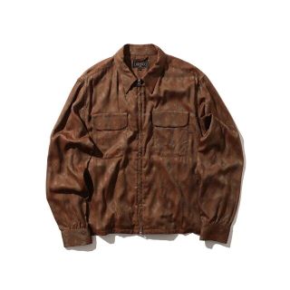 ビームス(BEAMS)の【BROWN】BEAMS PLUS / レーヨンジャカード フロントジップ ブルゾン(その他)